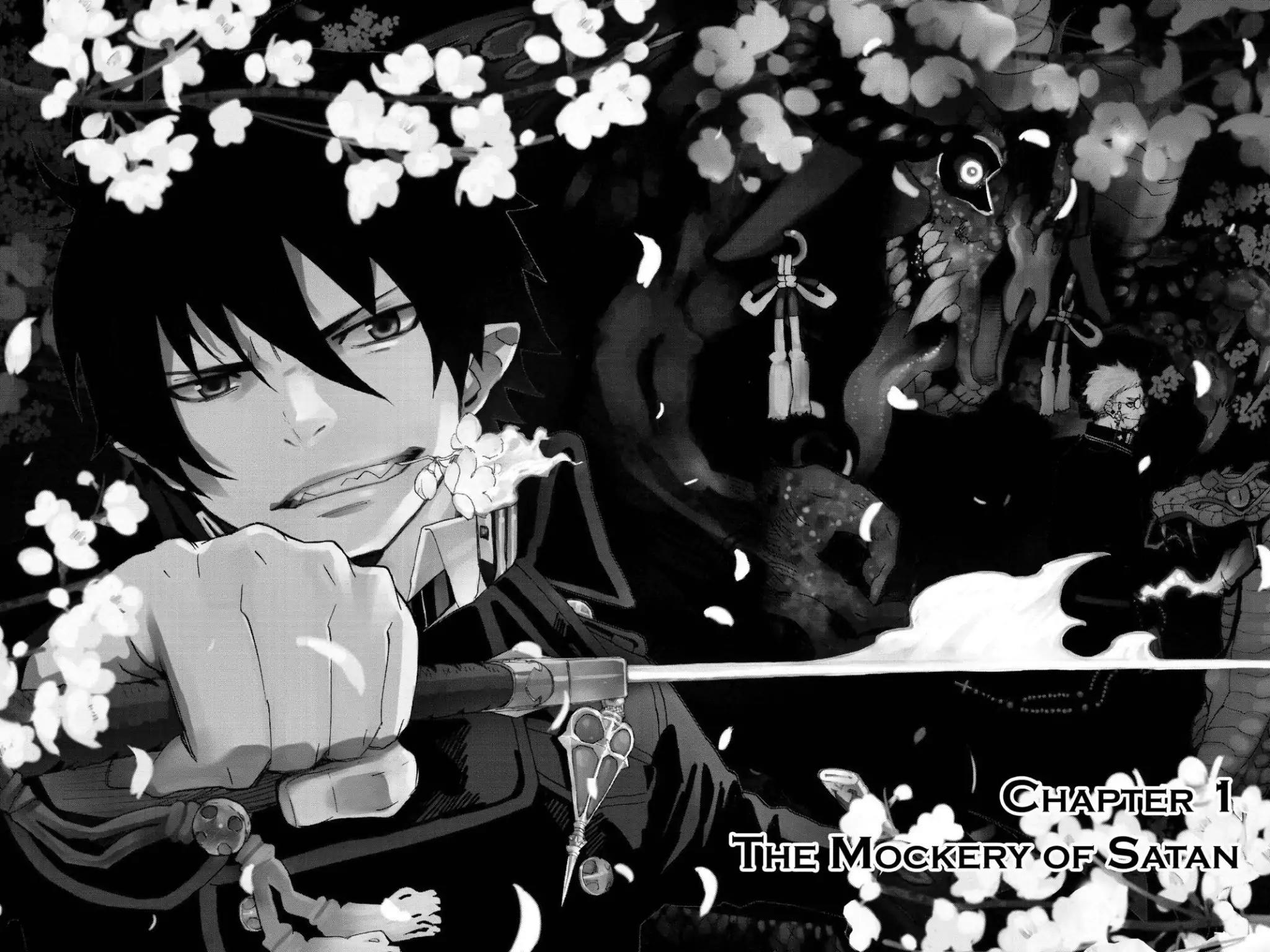 Ao no Exorcist Chapter 1 page 5 - Chapter 1: The Mockery of Satan