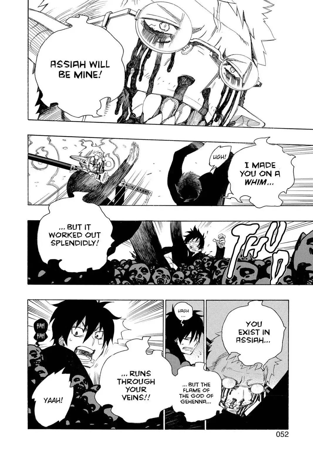 Ao no Exorcist Chapter 1 page 51 - Chapter 1: The Mockery of Satan