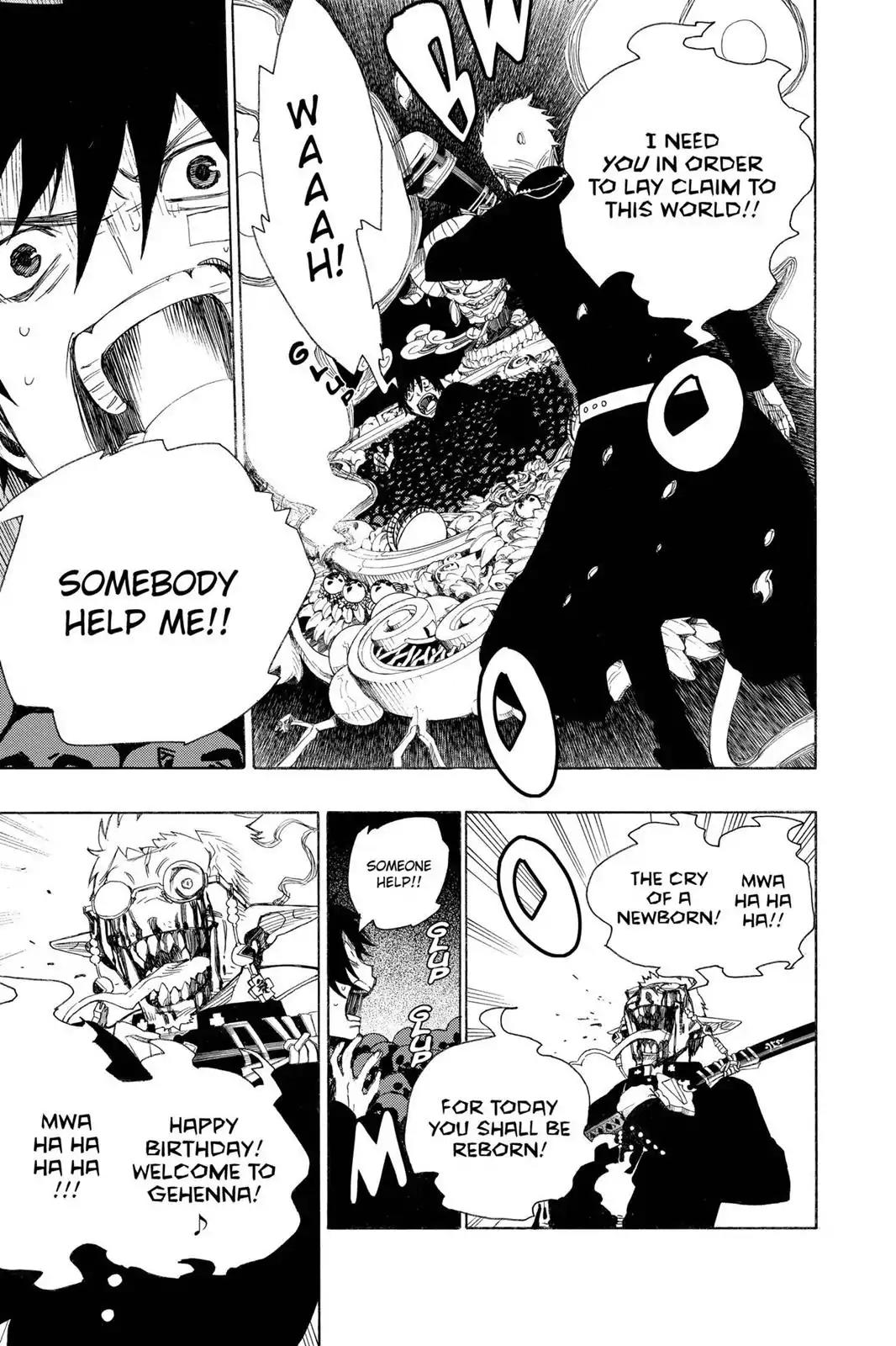 Ao no Exorcist Chapter 1 page 52 - Chapter 1: The Mockery of Satan