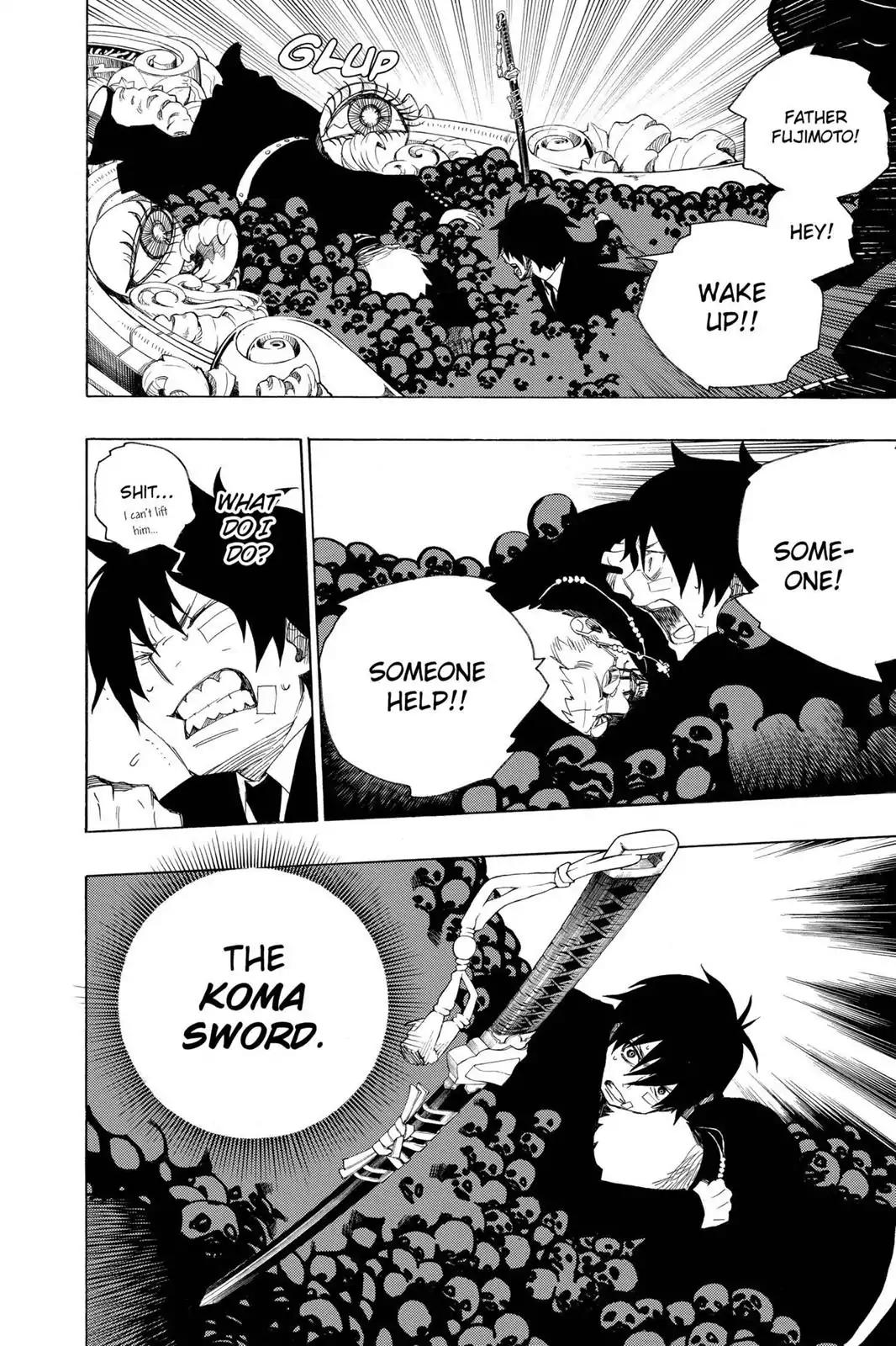 Ao no Exorcist Chapter 1 page 55 - Chapter 1: The Mockery of Satan