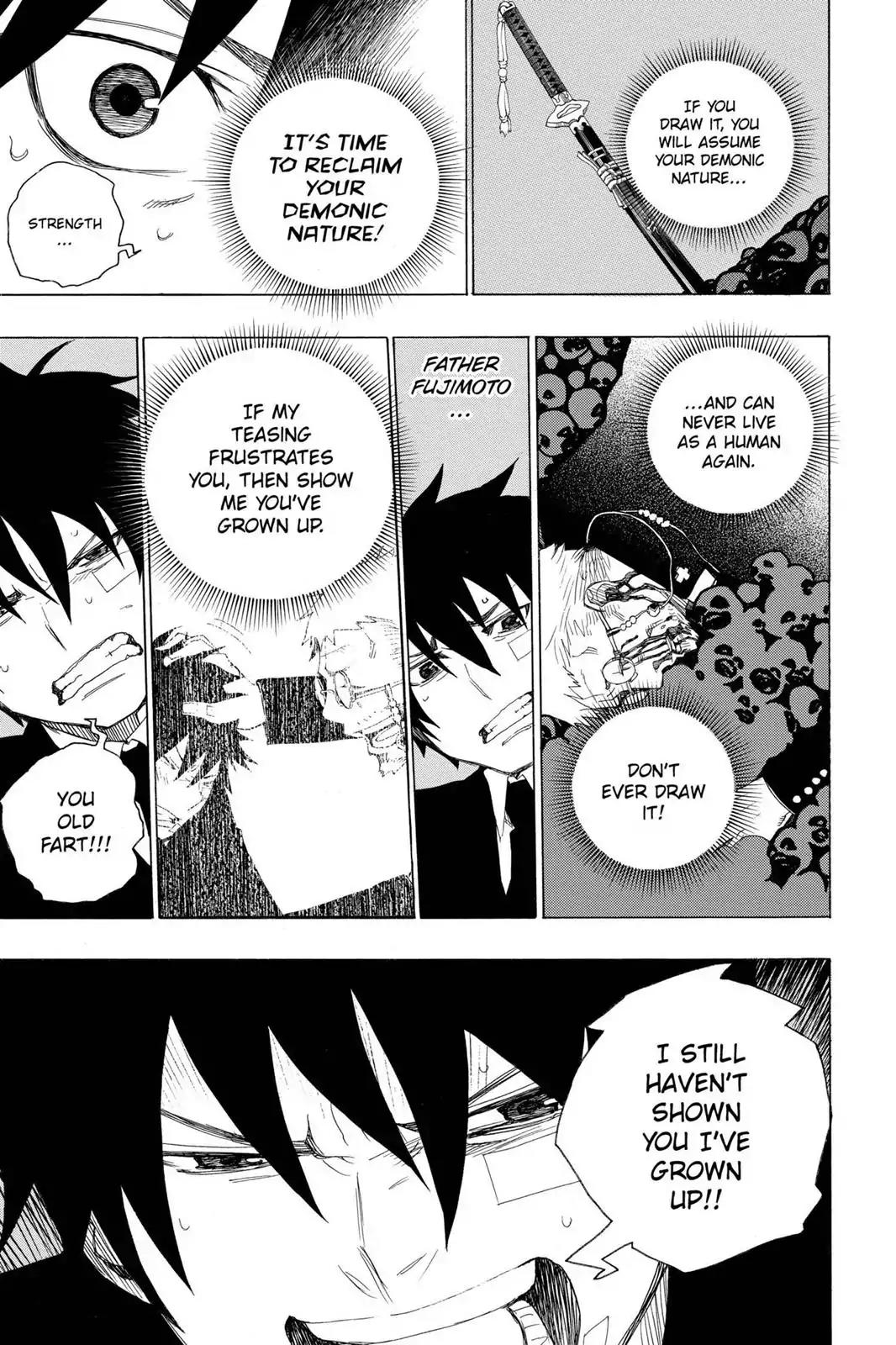 Ao no Exorcist Chapter 1 page 56 - Chapter 1: The Mockery of Satan