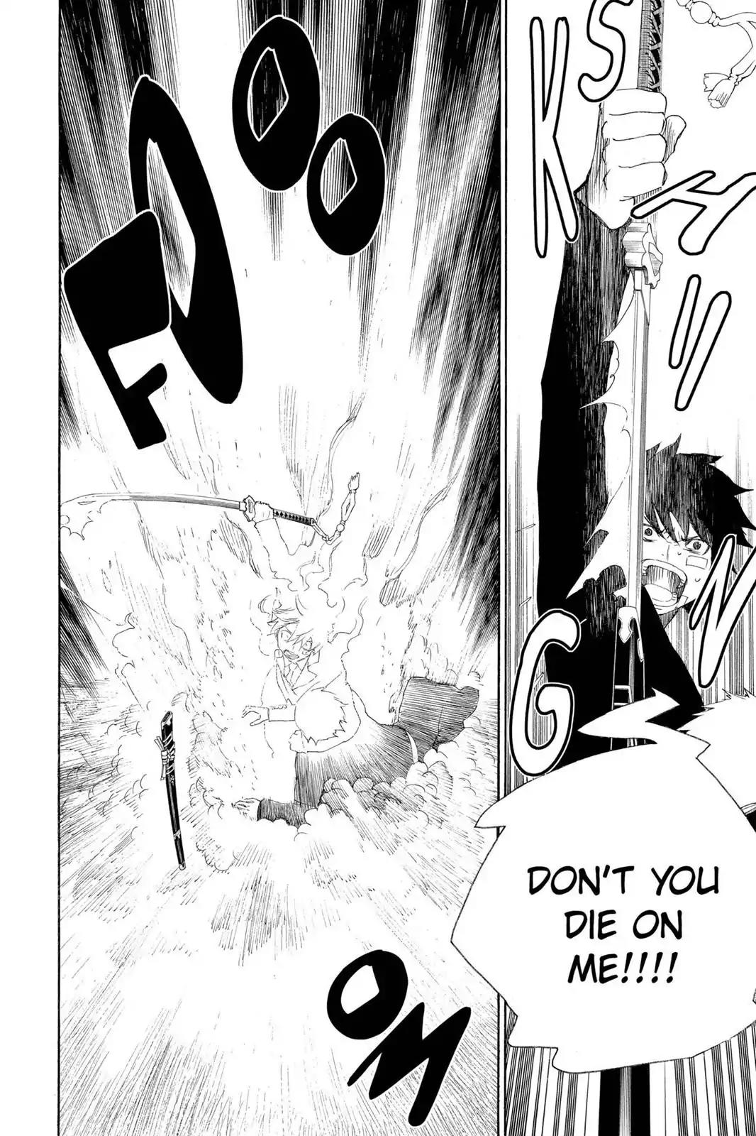 Ao no Exorcist Chapter 1 page 57 - Chapter 1: The Mockery of Satan