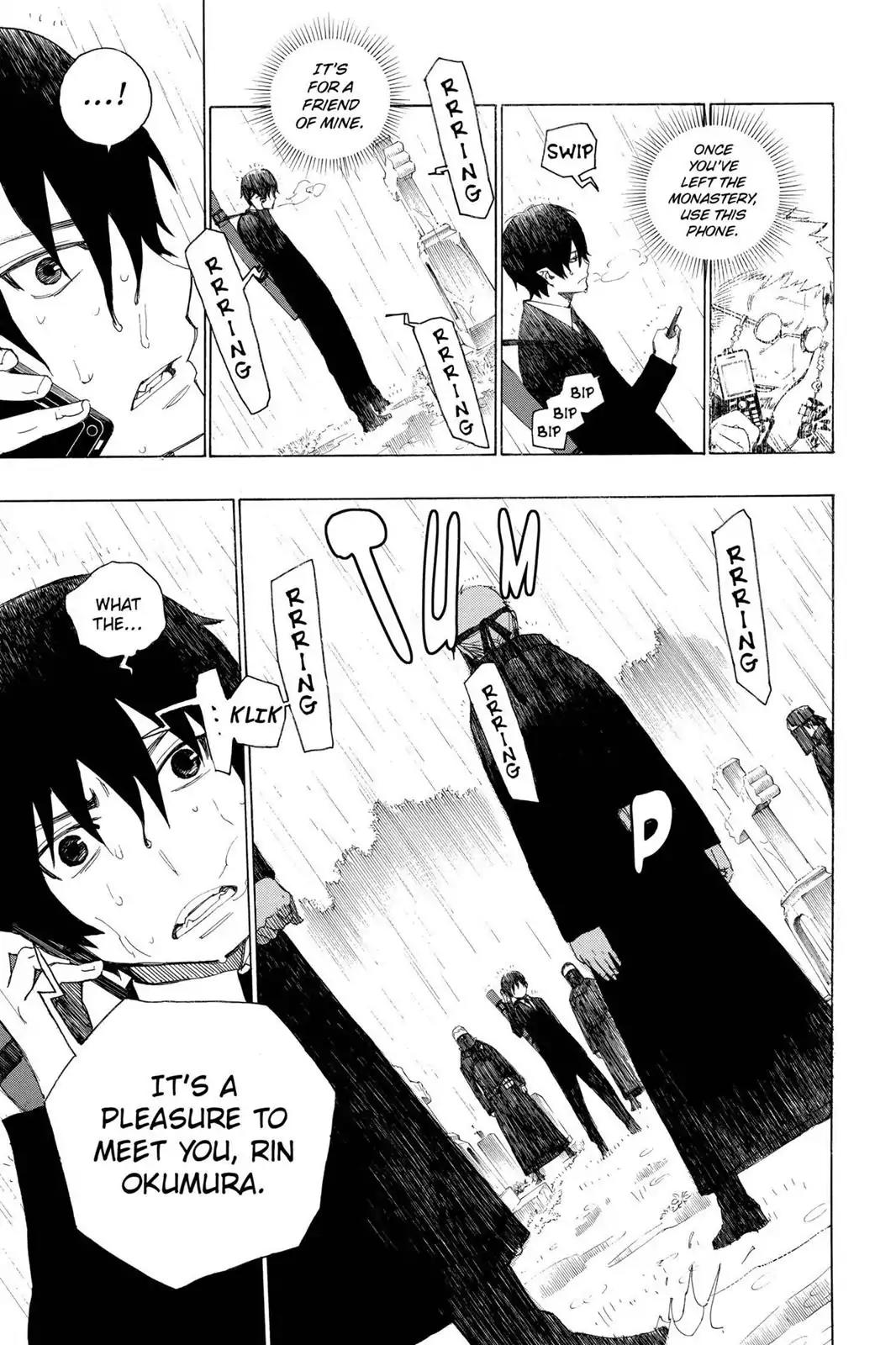 Ao no Exorcist Chapter 1 page 63 - Chapter 1: The Mockery of Satan