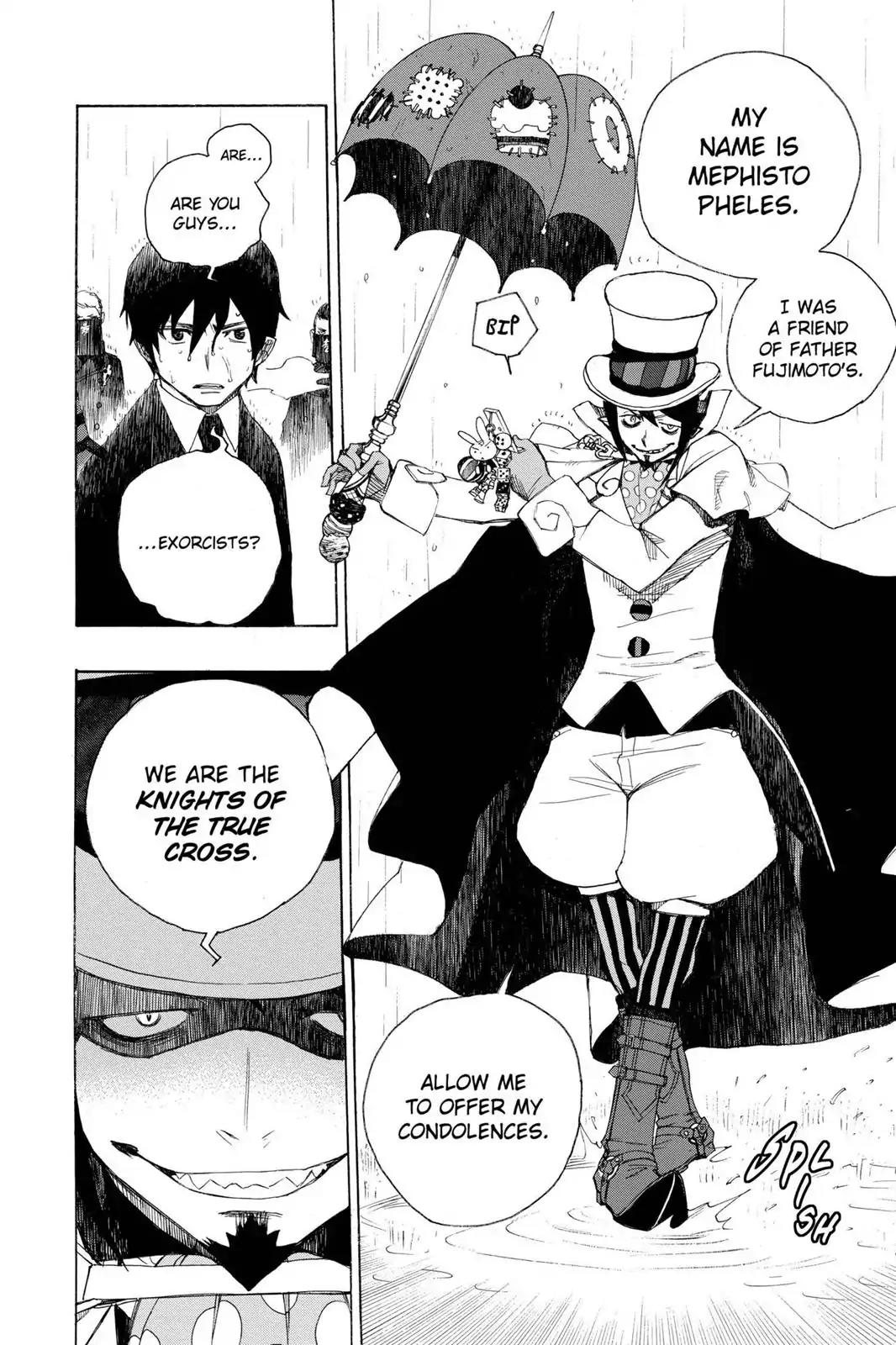 Ao no Exorcist Chapter 1 page 64 - Chapter 1: The Mockery of Satan