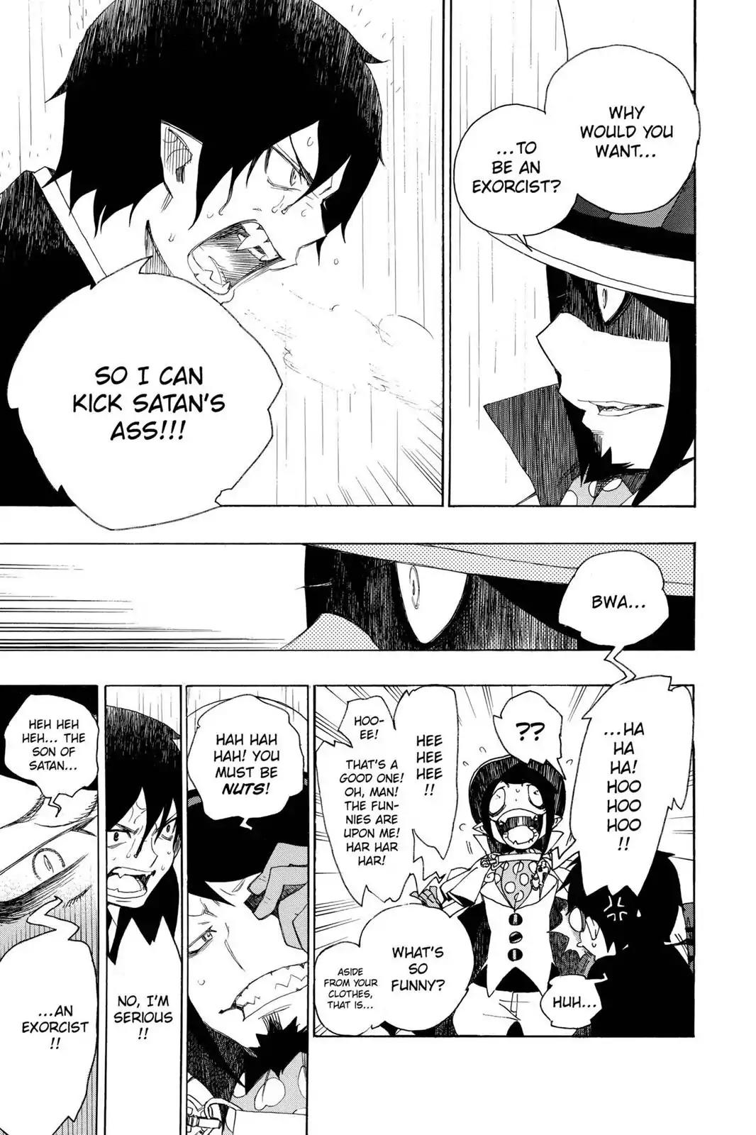 Ao no Exorcist Chapter 1 page 67 - Chapter 1: The Mockery of Satan