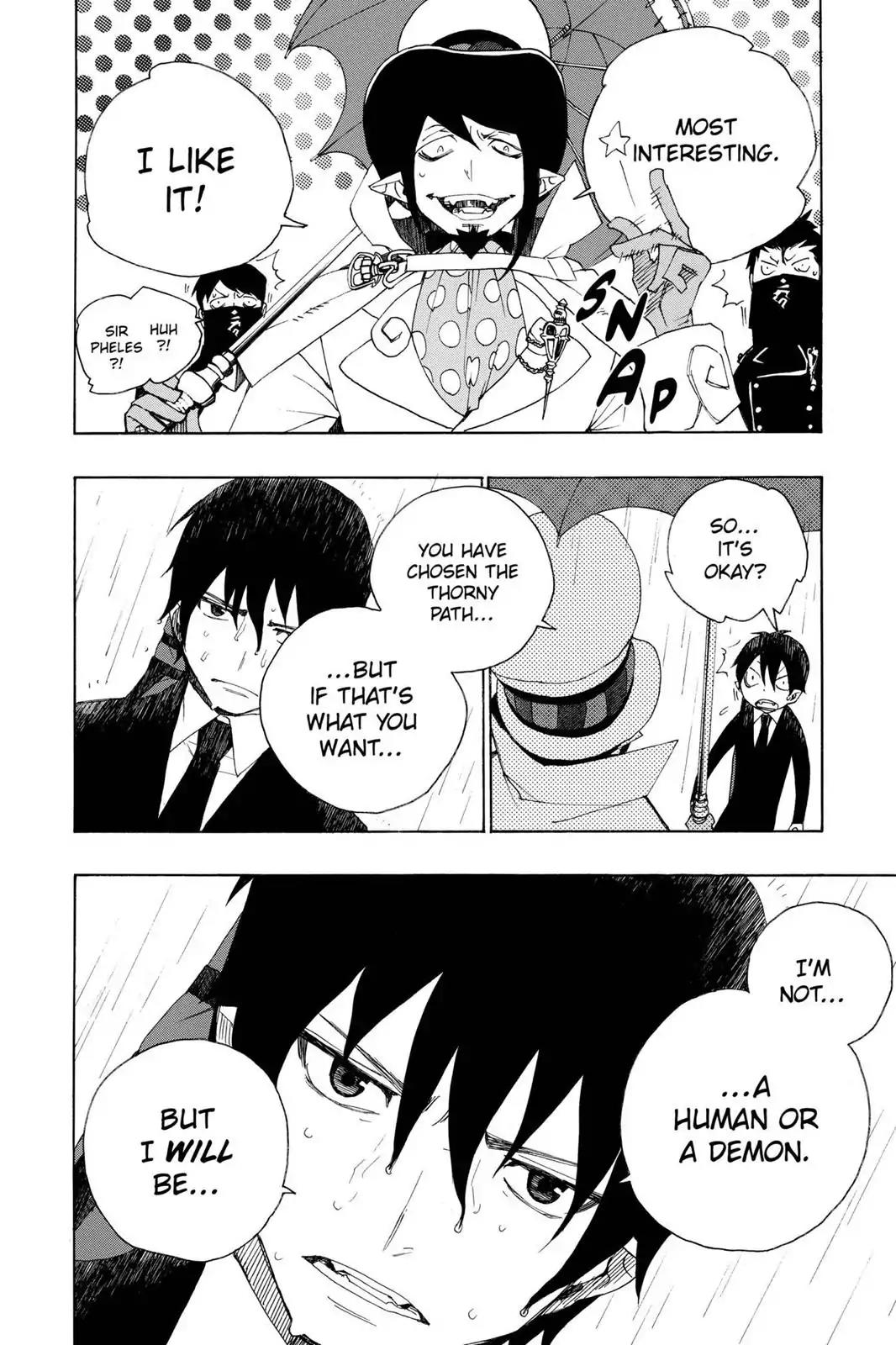 Ao no Exorcist Chapter 1 page 68 - Chapter 1: The Mockery of Satan