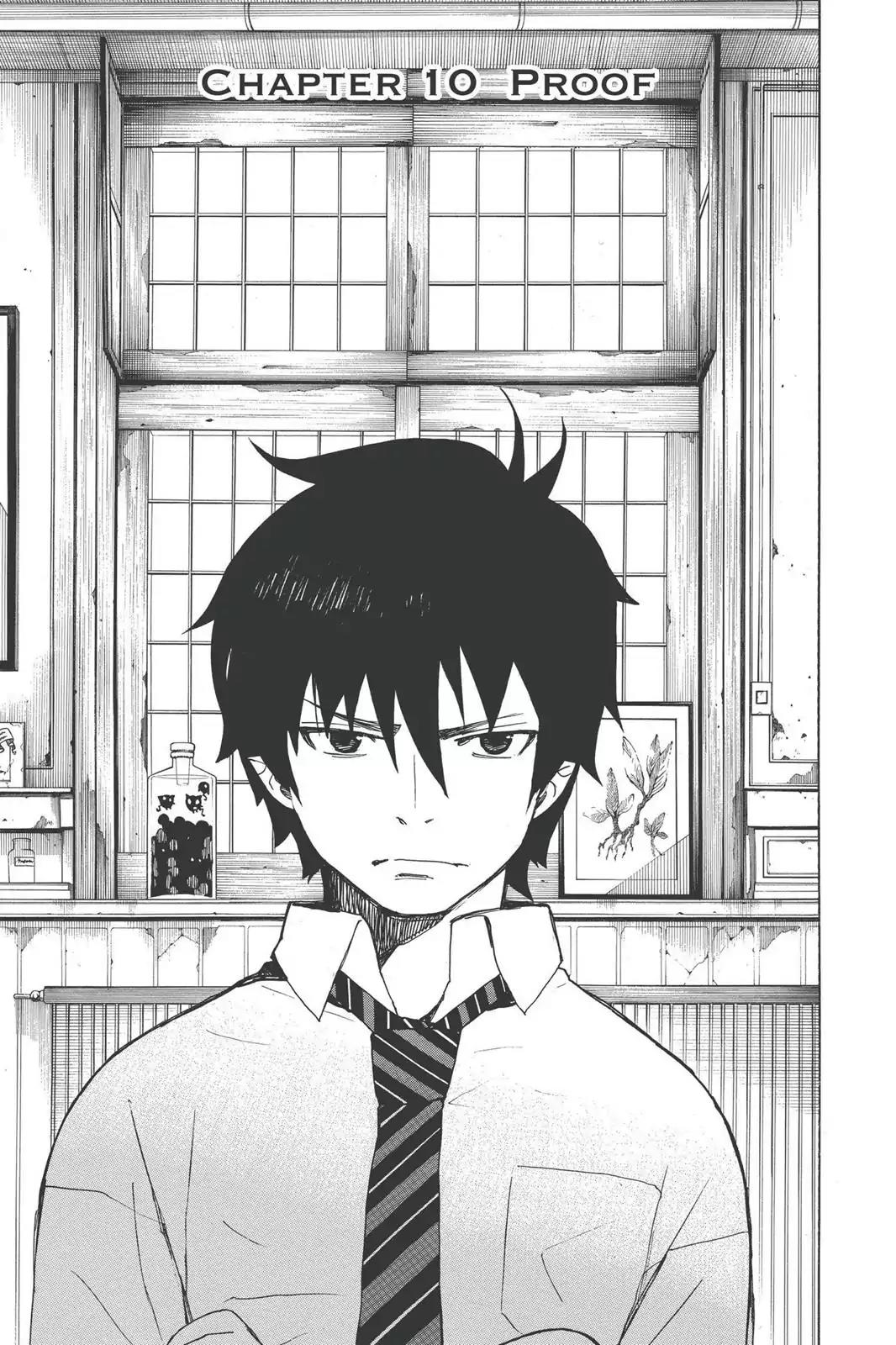 Ao no Exorcist Chapter 10 page 1 - Chapter 10: Proof