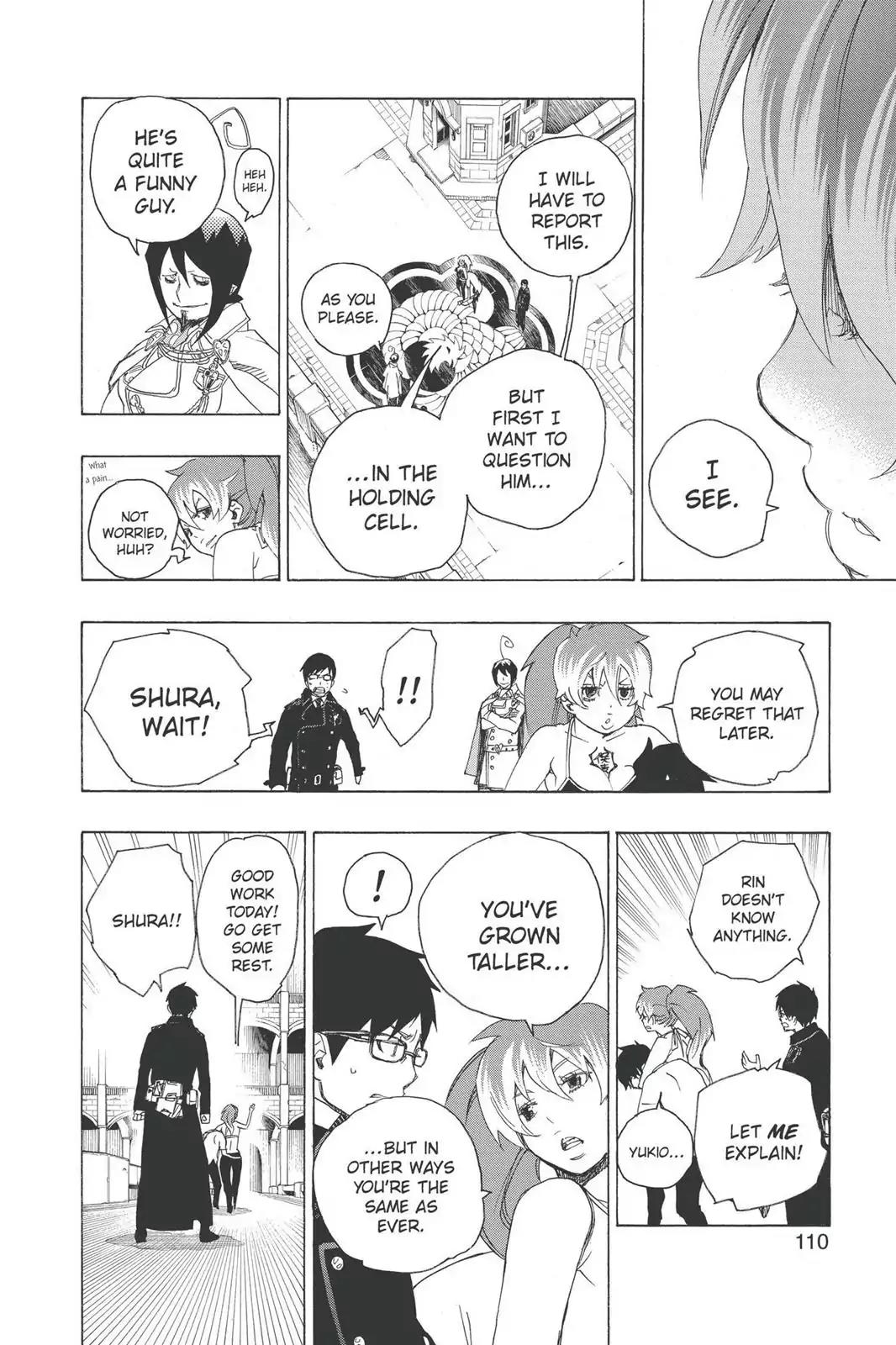 Ao no Exorcist Chapter 10 page 10 - Chapter 10: Proof