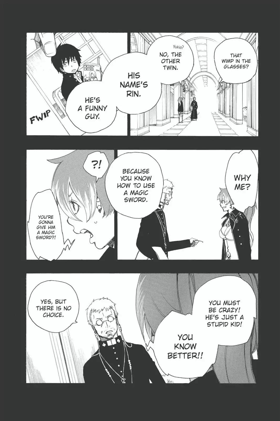 Ao no Exorcist Chapter 10 page 16 - Chapter 10: Proof