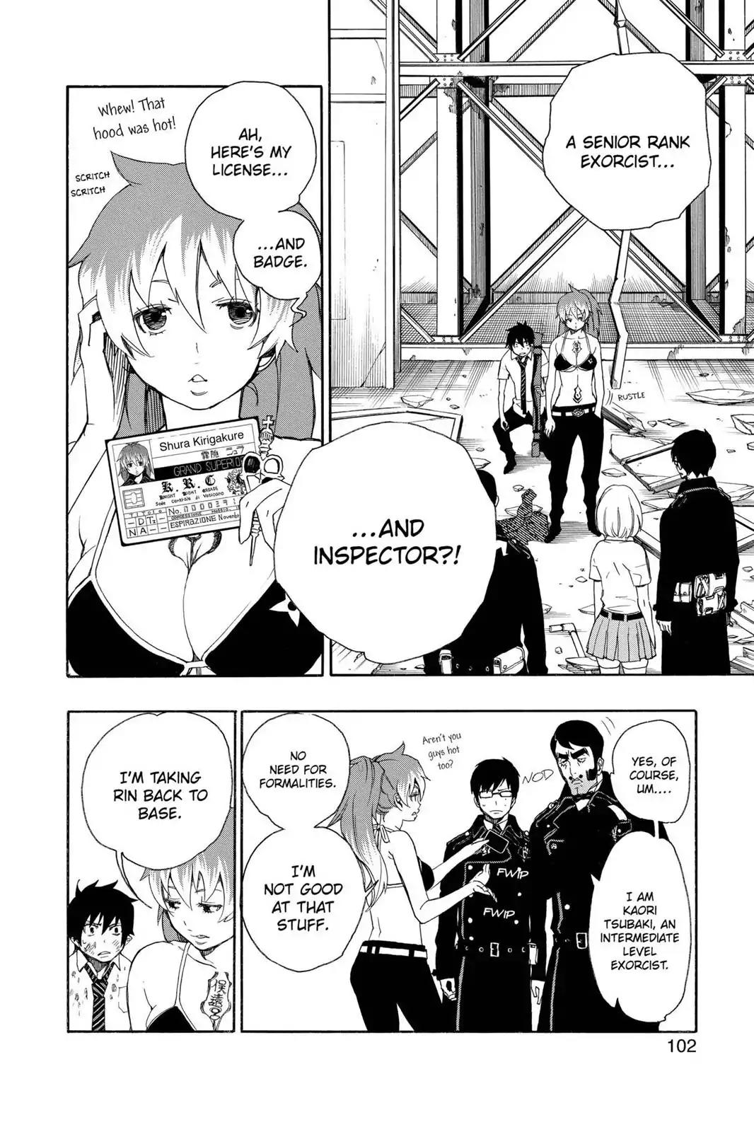 Ao no Exorcist Chapter 10 page 2 - Chapter 10: Proof