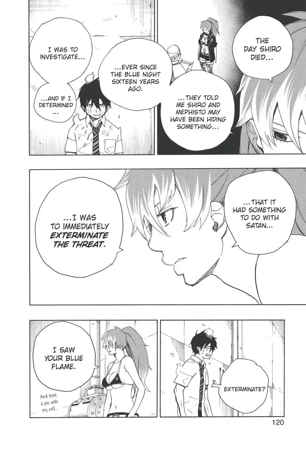 Ao no Exorcist Chapter 10 page 20 - Chapter 10: Proof