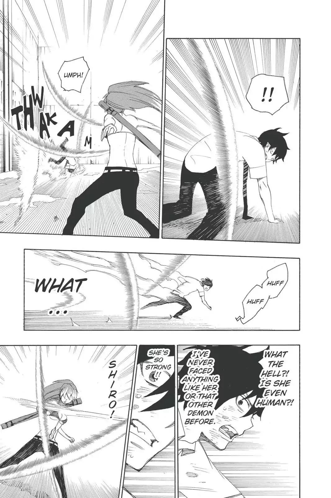 Ao no Exorcist Chapter 10 page 23 - Chapter 10: Proof