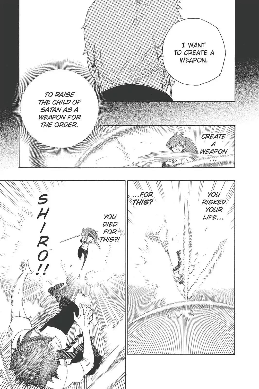 Ao no Exorcist Chapter 10 page 25 - Chapter 10: Proof
