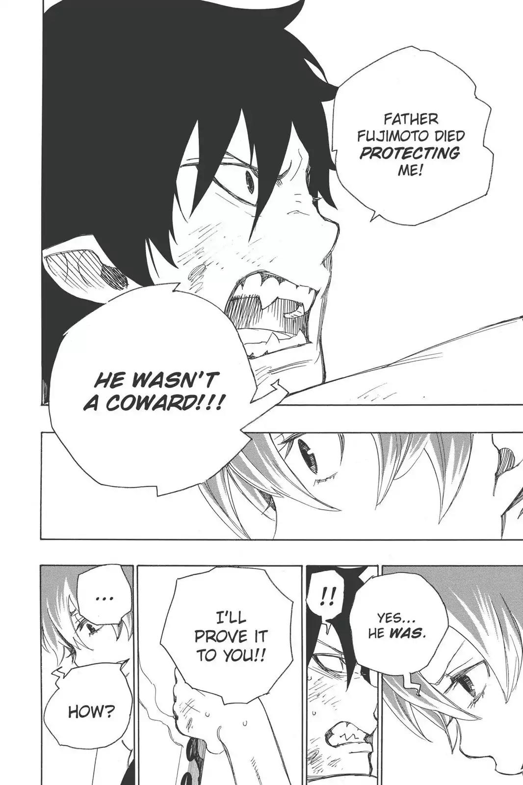 Ao no Exorcist Chapter 10 page 28 - Chapter 10: Proof