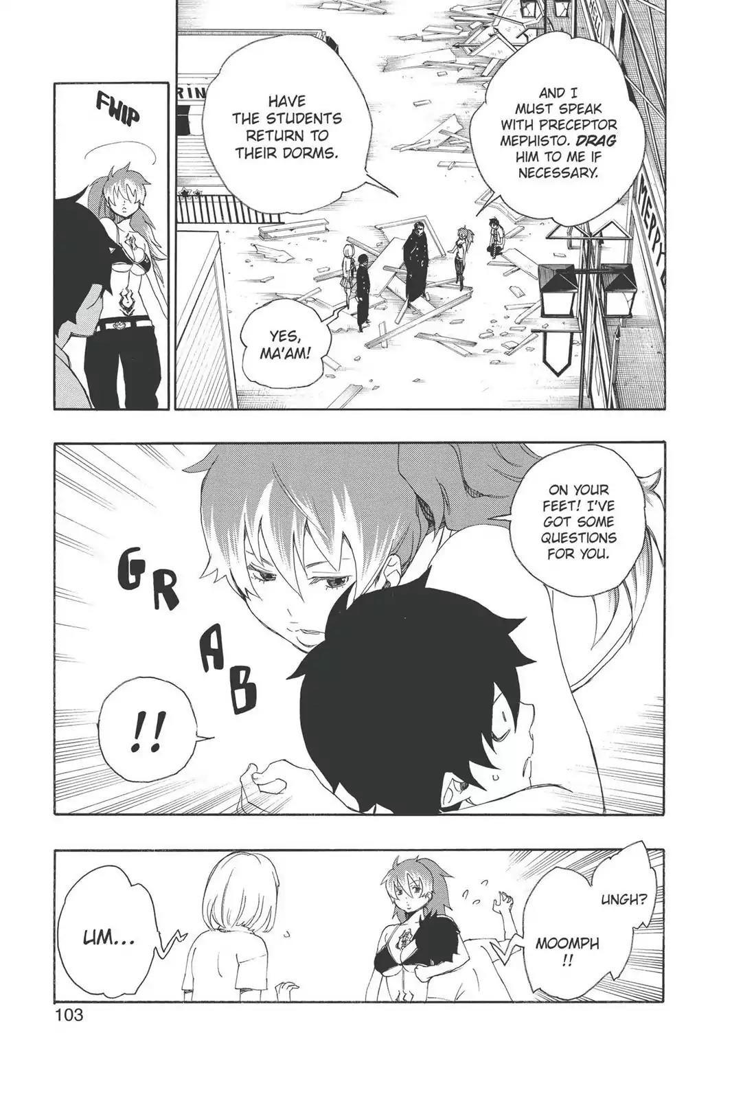 Ao no Exorcist Chapter 10 page 3 - Chapter 10: Proof
