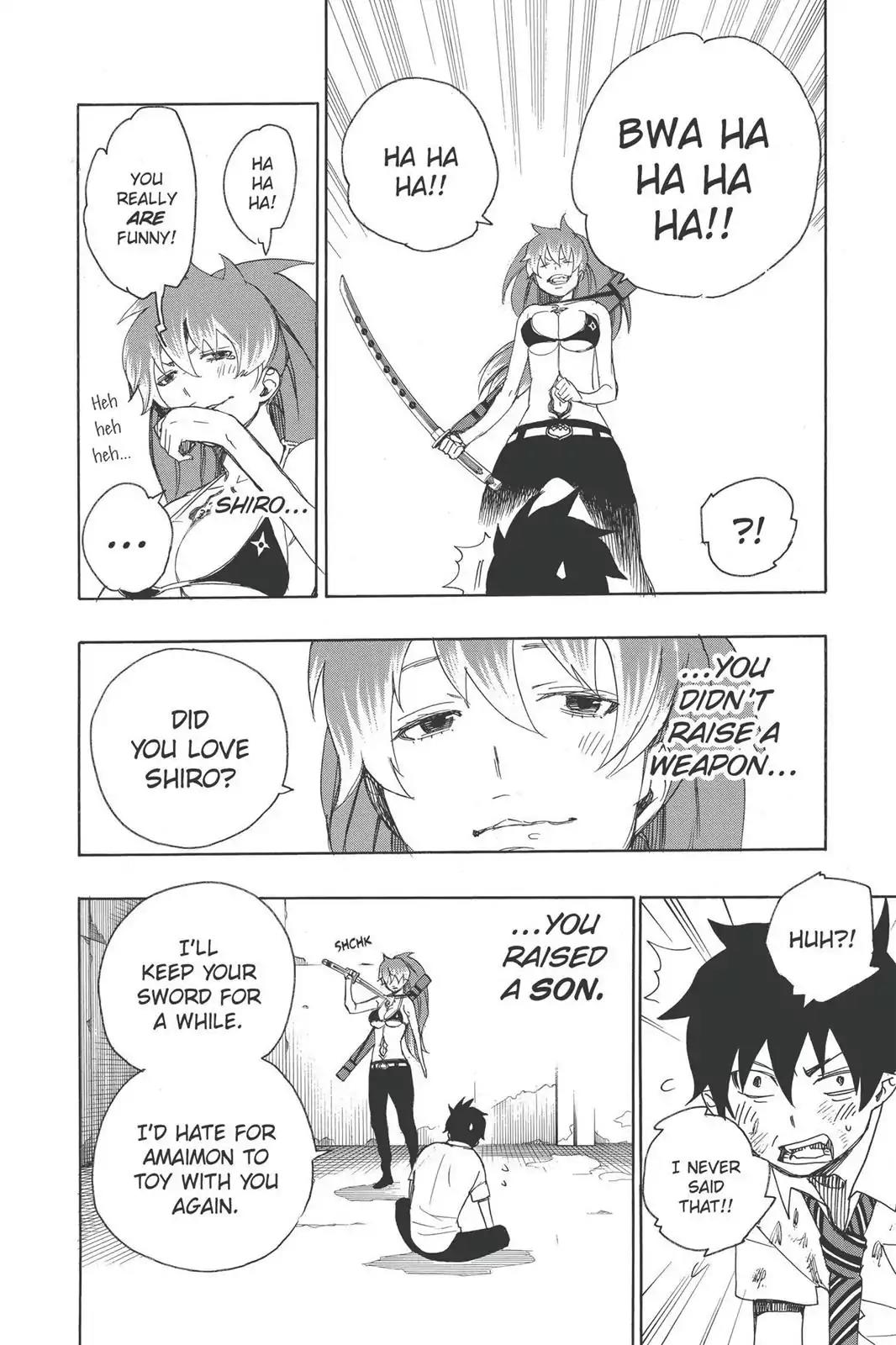 Ao no Exorcist Chapter 10 page 32 - Chapter 10: Proof
