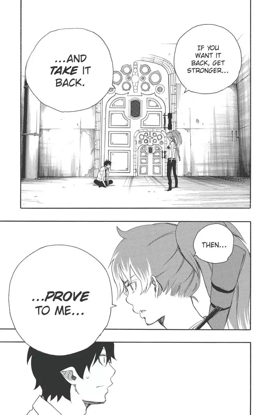Ao no Exorcist Chapter 10 page 33 - Chapter 10: Proof