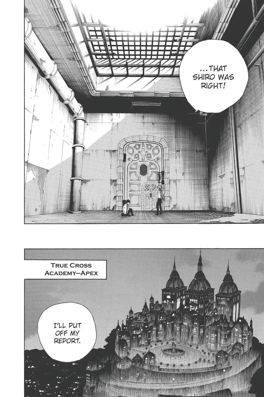 Ao no Exorcist Chapter 10 page 34 - Chapter 10: Proof