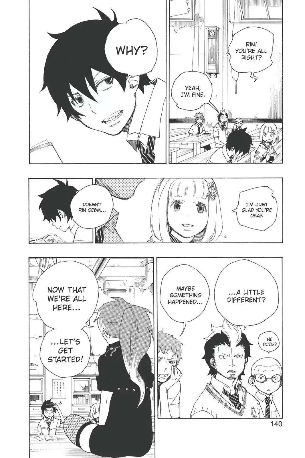 Ao no Exorcist Chapter 10 page 40 - Chapter 10: Proof