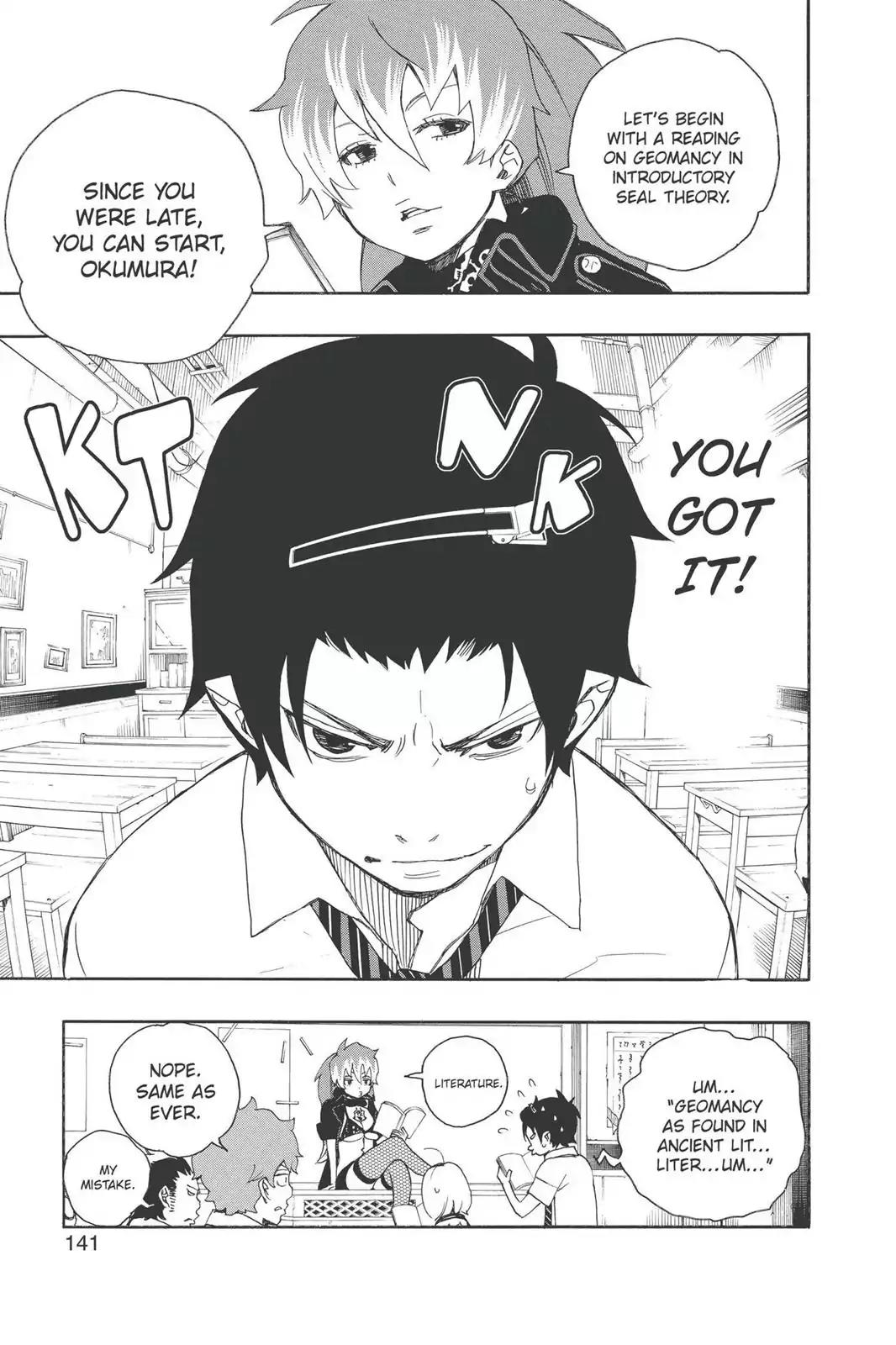 Ao no Exorcist Chapter 10 page 41 - Chapter 10: Proof