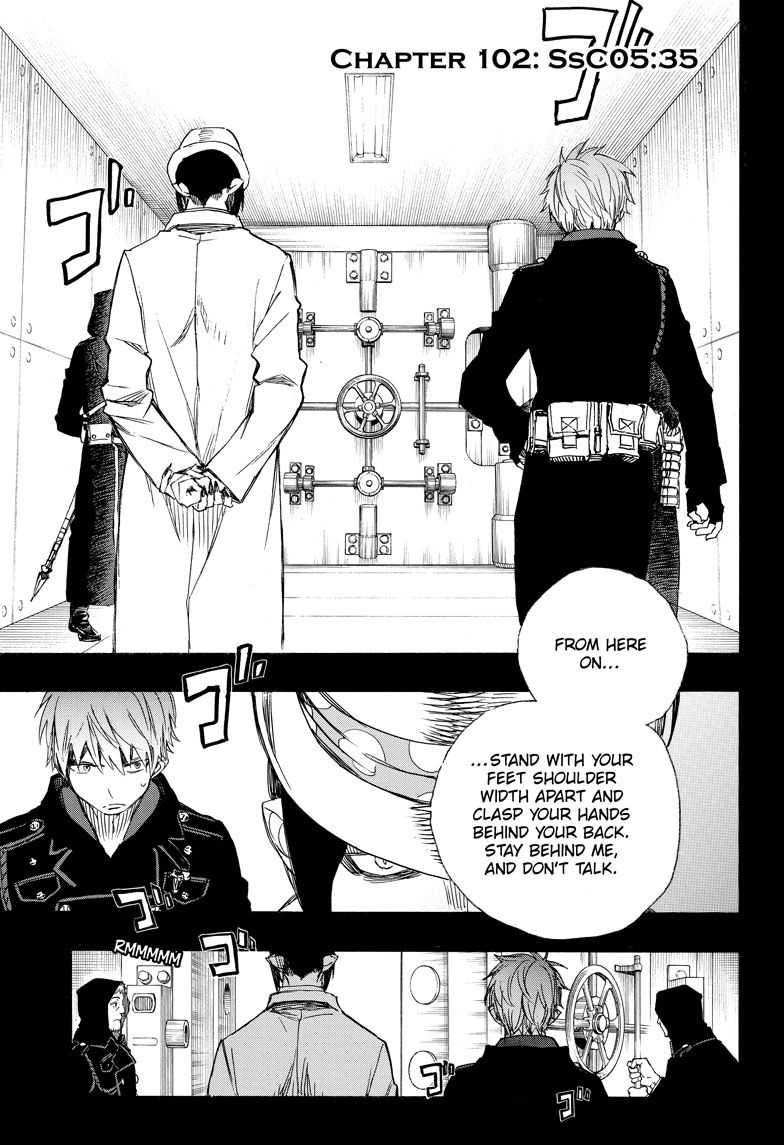 Ao no Exorcist Chapter 102 page 1 - Chapter 102: Vol 18