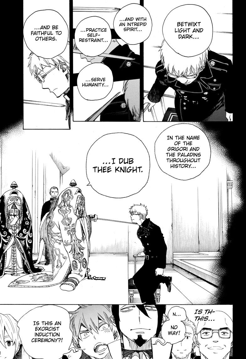 Ao no Exorcist Chapter 103 page 5 - Chapter 103: Vol 18