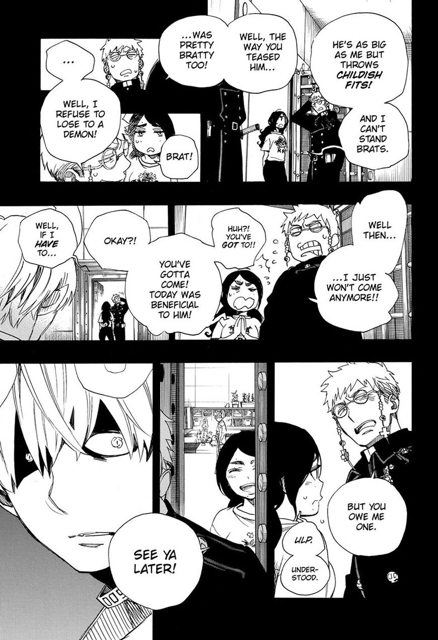 Ao no Exorcist Chapter 105 page 29 - Chapter 105: Vol 18