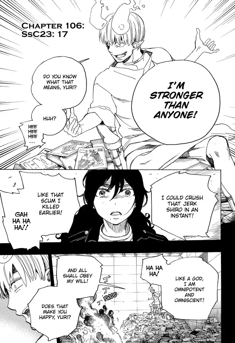 Ao no Exorcist Chapter 106 page 2 - Chapter 106: SsC23:17
