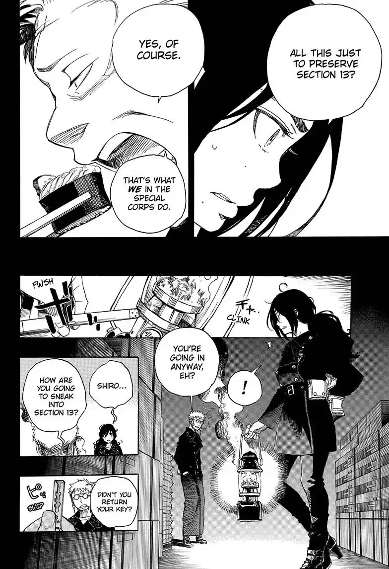 Ao no Exorcist Chapter 107 page 20 - Chapter 107: SsC23: 17B