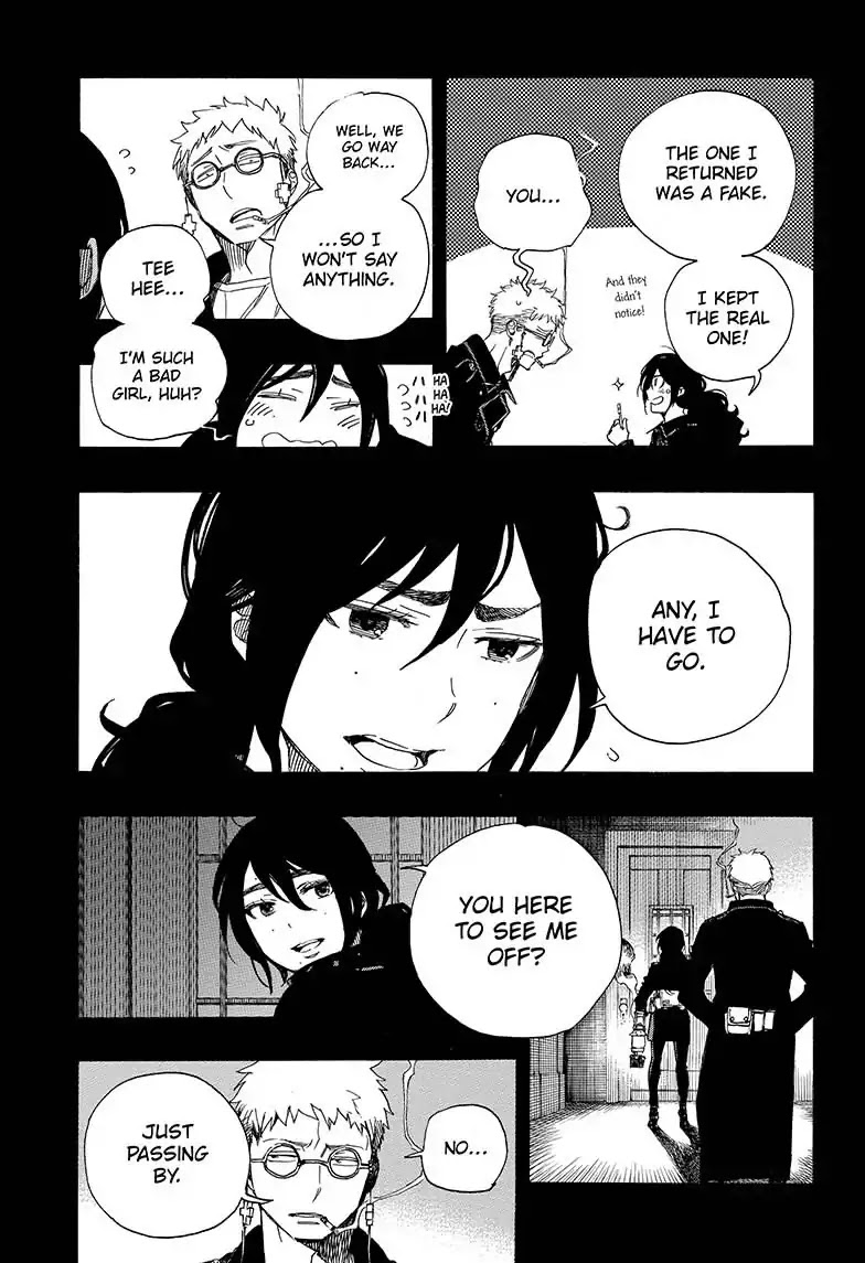 Ao no Exorcist Chapter 107 page 21 - Chapter 107: SsC23: 17B
