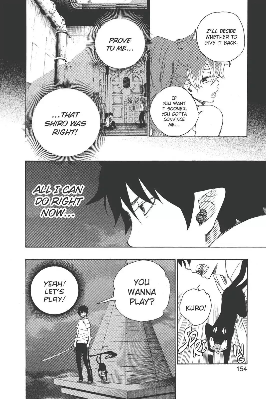 Ao no Exorcist Chapter 11 page 12 - Chapter 11: Fun Camp