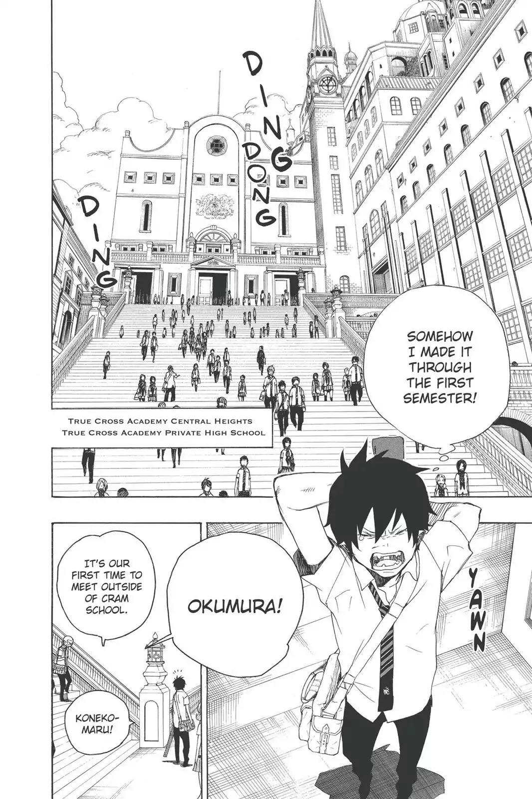 Ao no Exorcist Chapter 11 page 14 - Chapter 11: Fun Camp