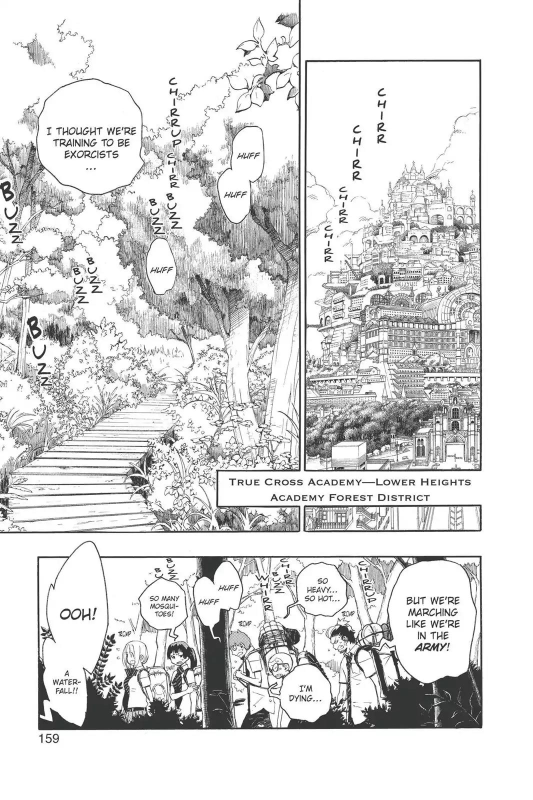 Ao no Exorcist Chapter 11 page 17 - Chapter 11: Fun Camp