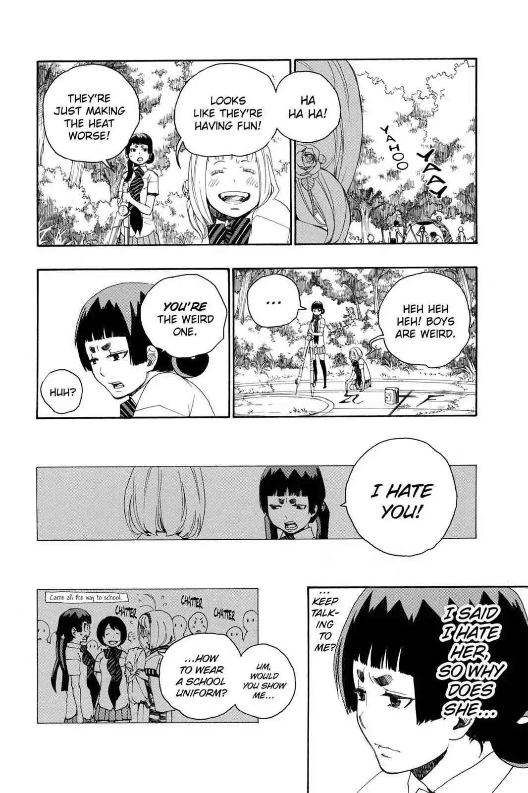Ao no Exorcist Chapter 11 page 20 - Chapter 11: Fun Camp