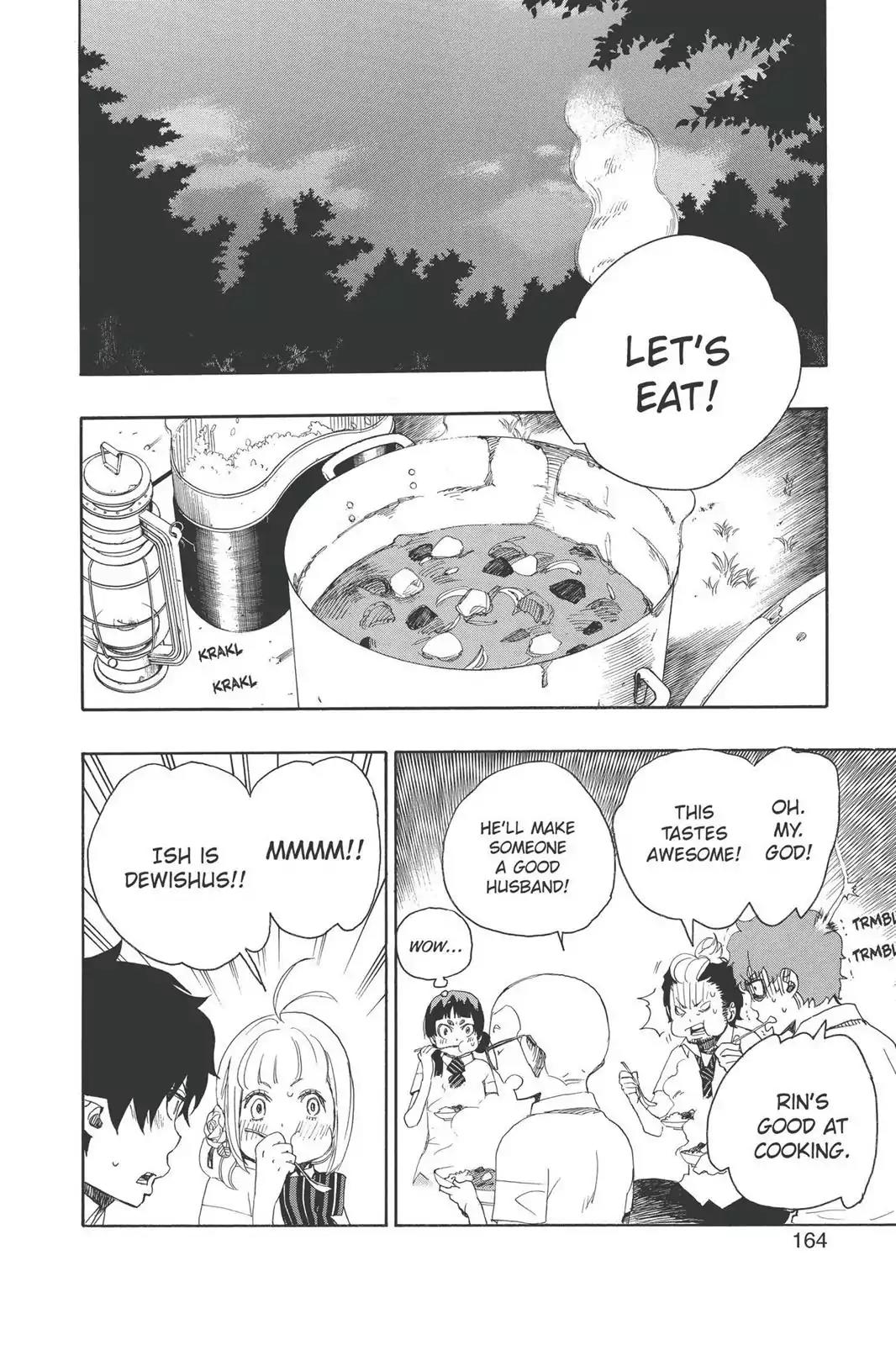 Ao no Exorcist Chapter 11 page 22 - Chapter 11: Fun Camp