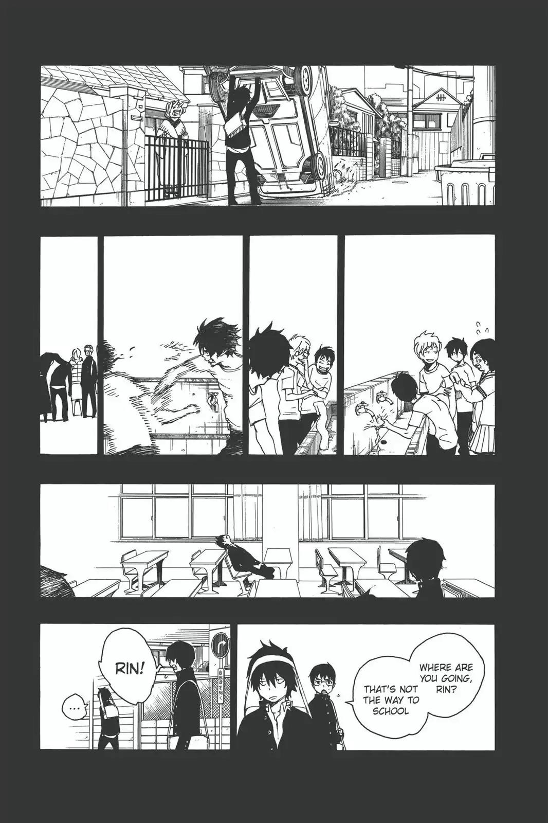 Ao no Exorcist Chapter 11 page 25 - Chapter 11: Fun Camp
