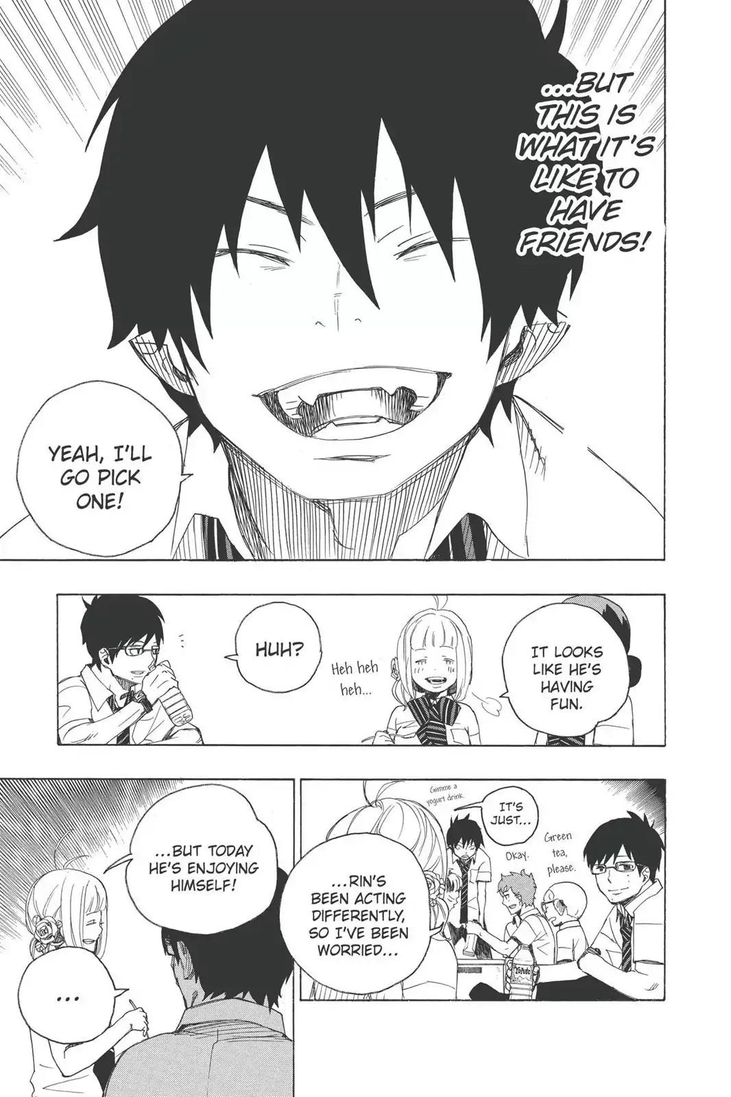 Ao no Exorcist Chapter 11 page 27 - Chapter 11: Fun Camp