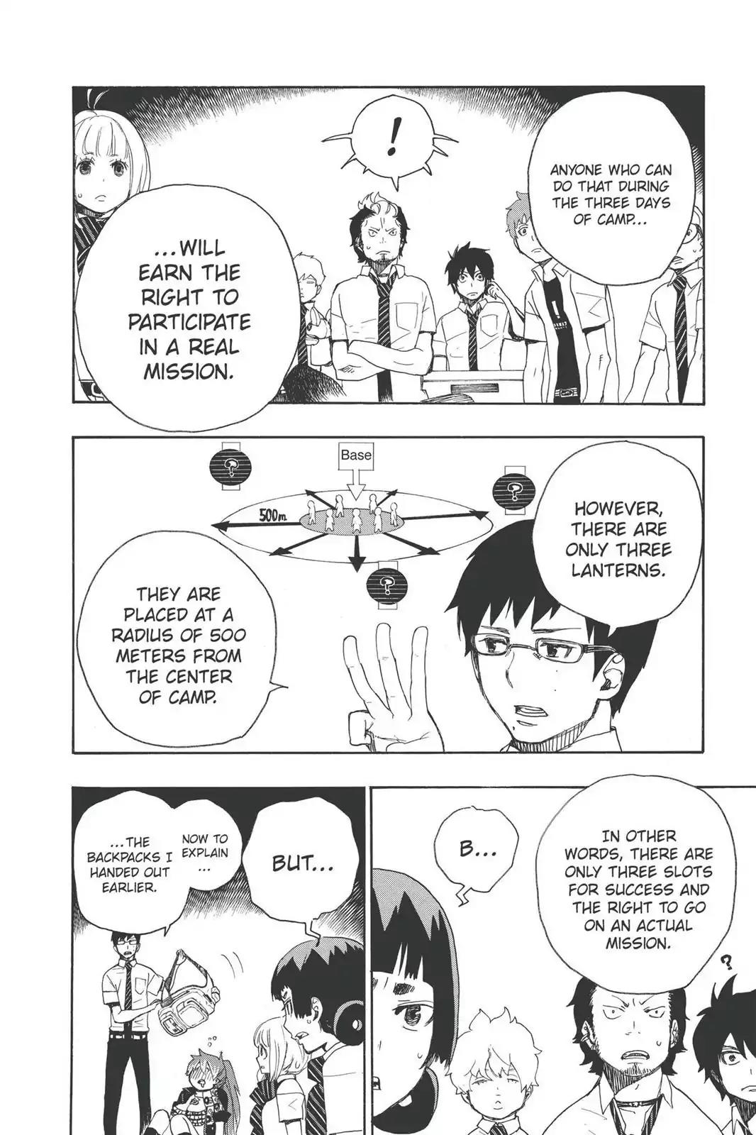 Ao no Exorcist Chapter 11 page 30 - Chapter 11: Fun Camp