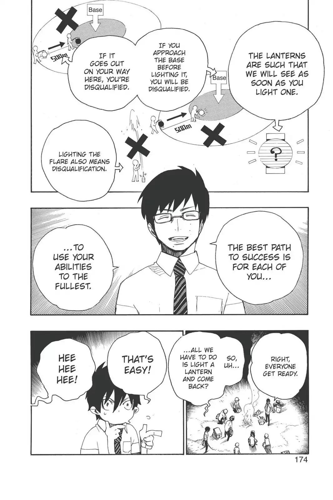 Ao no Exorcist Chapter 11 page 32 - Chapter 11: Fun Camp