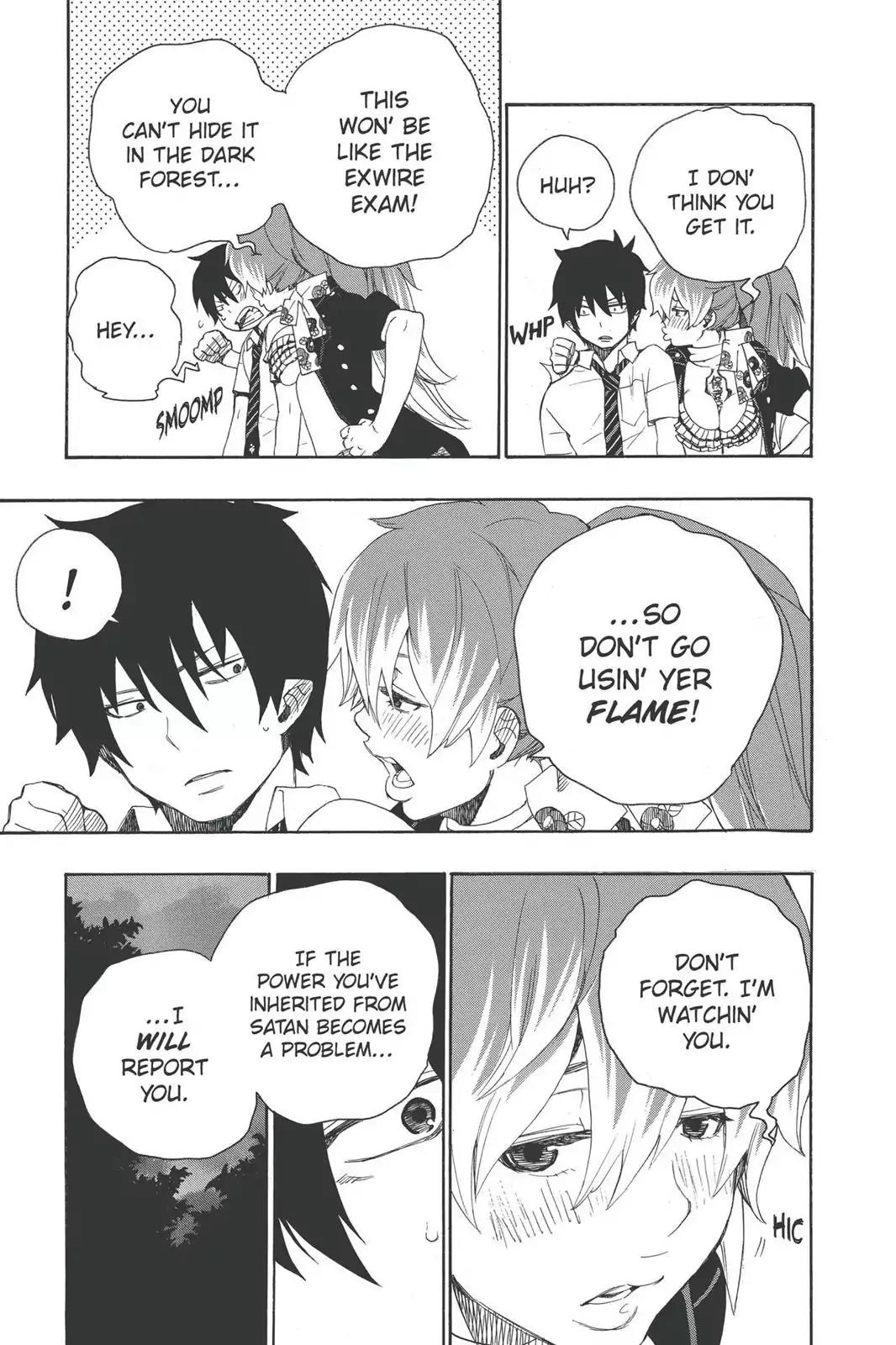 Ao no Exorcist Chapter 11 page 33 - Chapter 11: Fun Camp