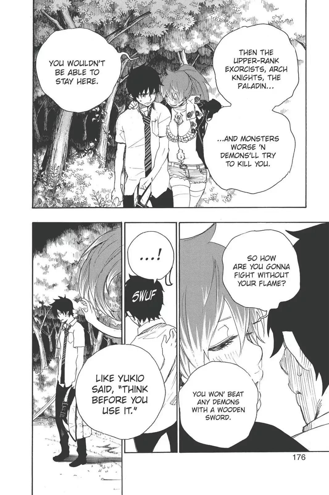 Ao no Exorcist Chapter 11 page 34 - Chapter 11: Fun Camp