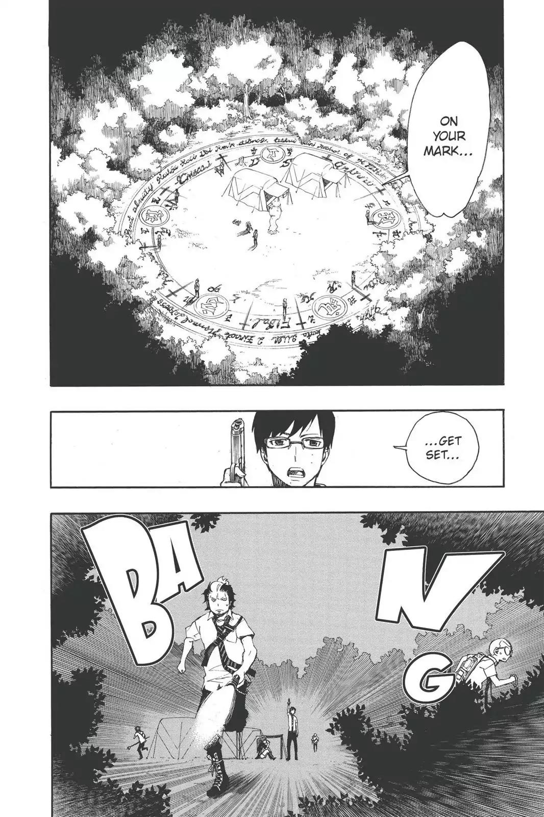 Ao no Exorcist Chapter 11 page 36 - Chapter 11: Fun Camp