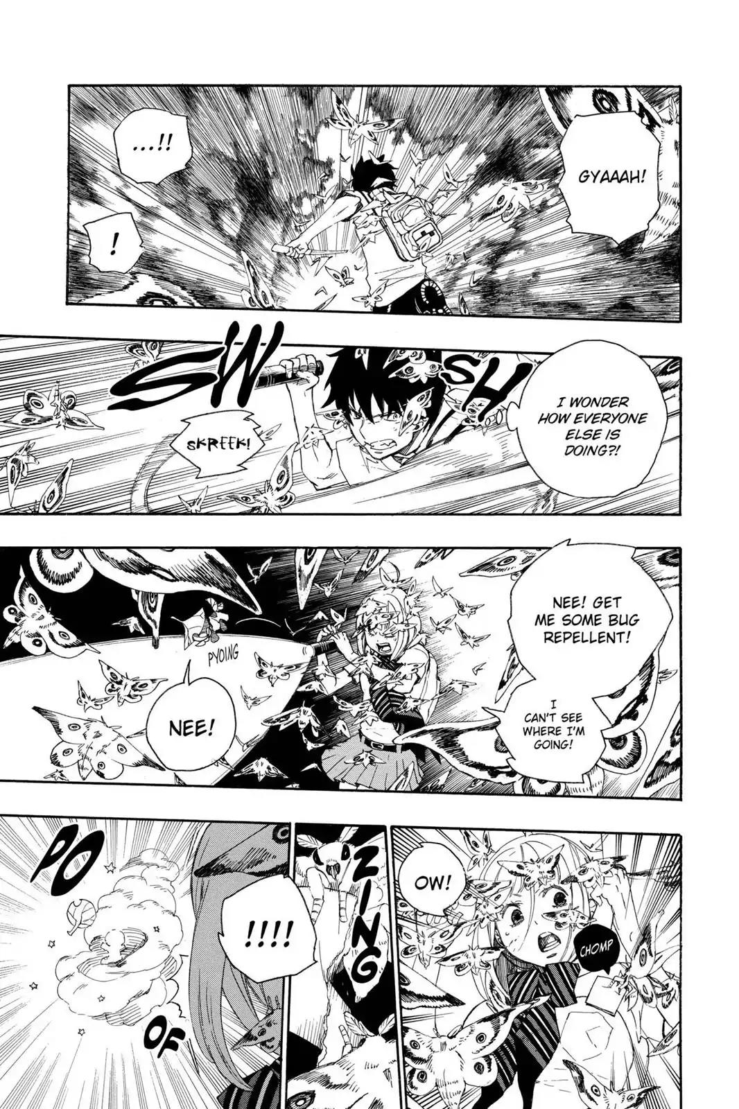 Ao no Exorcist Chapter 11 page 39 - Chapter 11: Fun Camp
