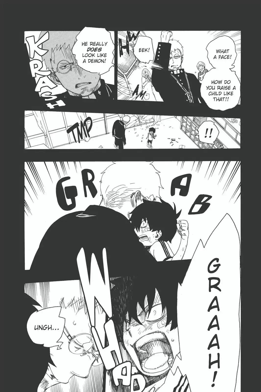 Ao no Exorcist Chapter 11 page 4 - Chapter 11: Fun Camp