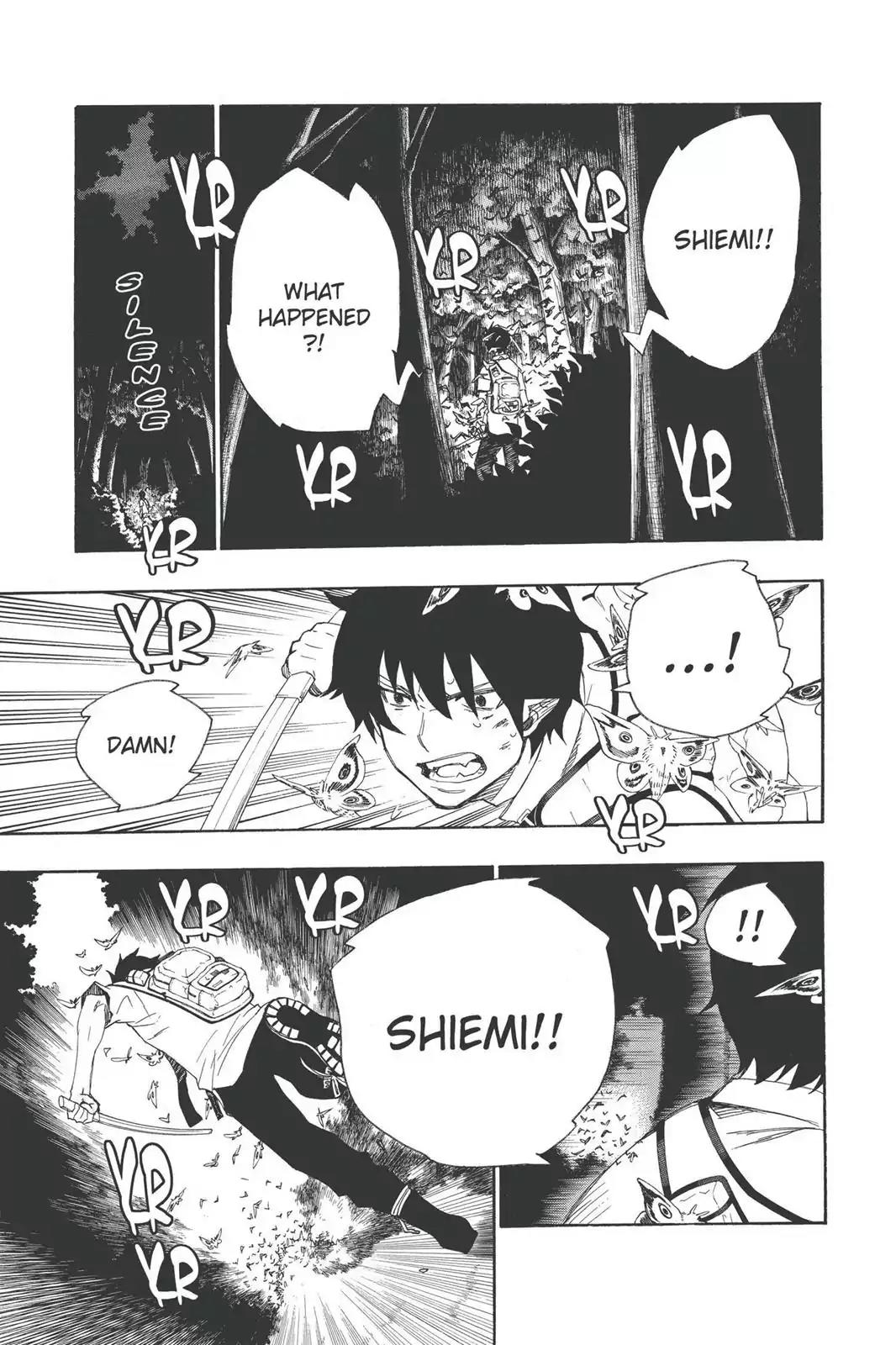Ao no Exorcist Chapter 11 page 41 - Chapter 11: Fun Camp