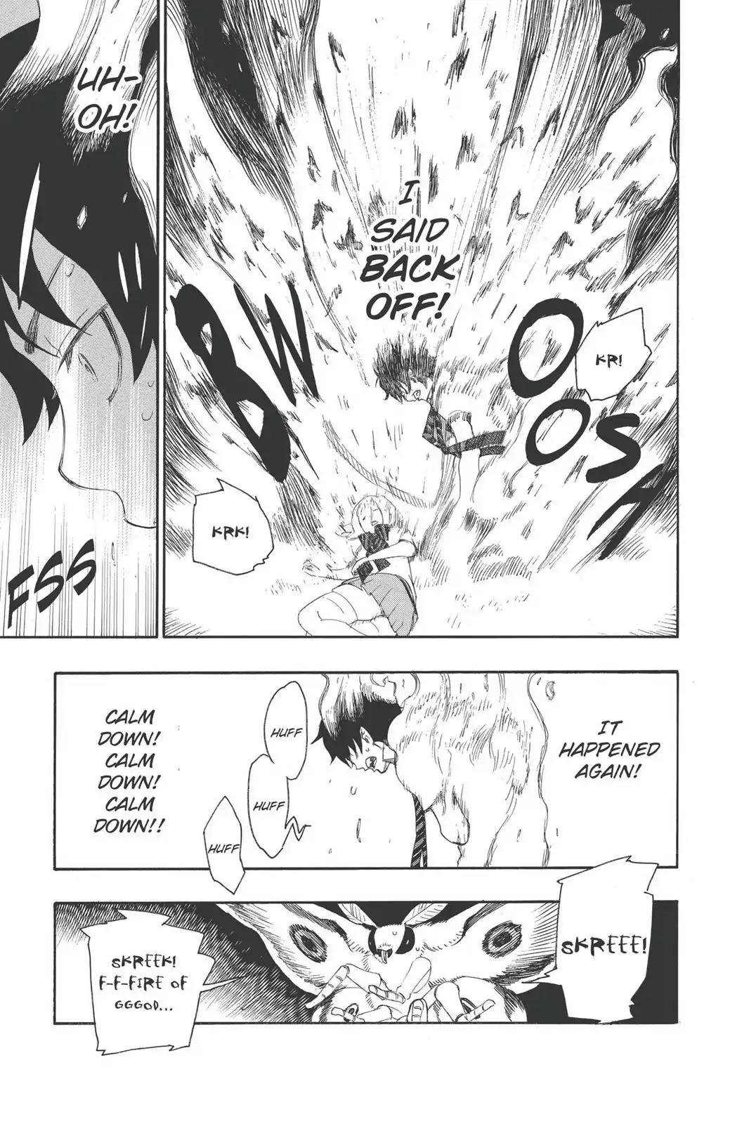 Ao no Exorcist Chapter 11 page 43 - Chapter 11: Fun Camp