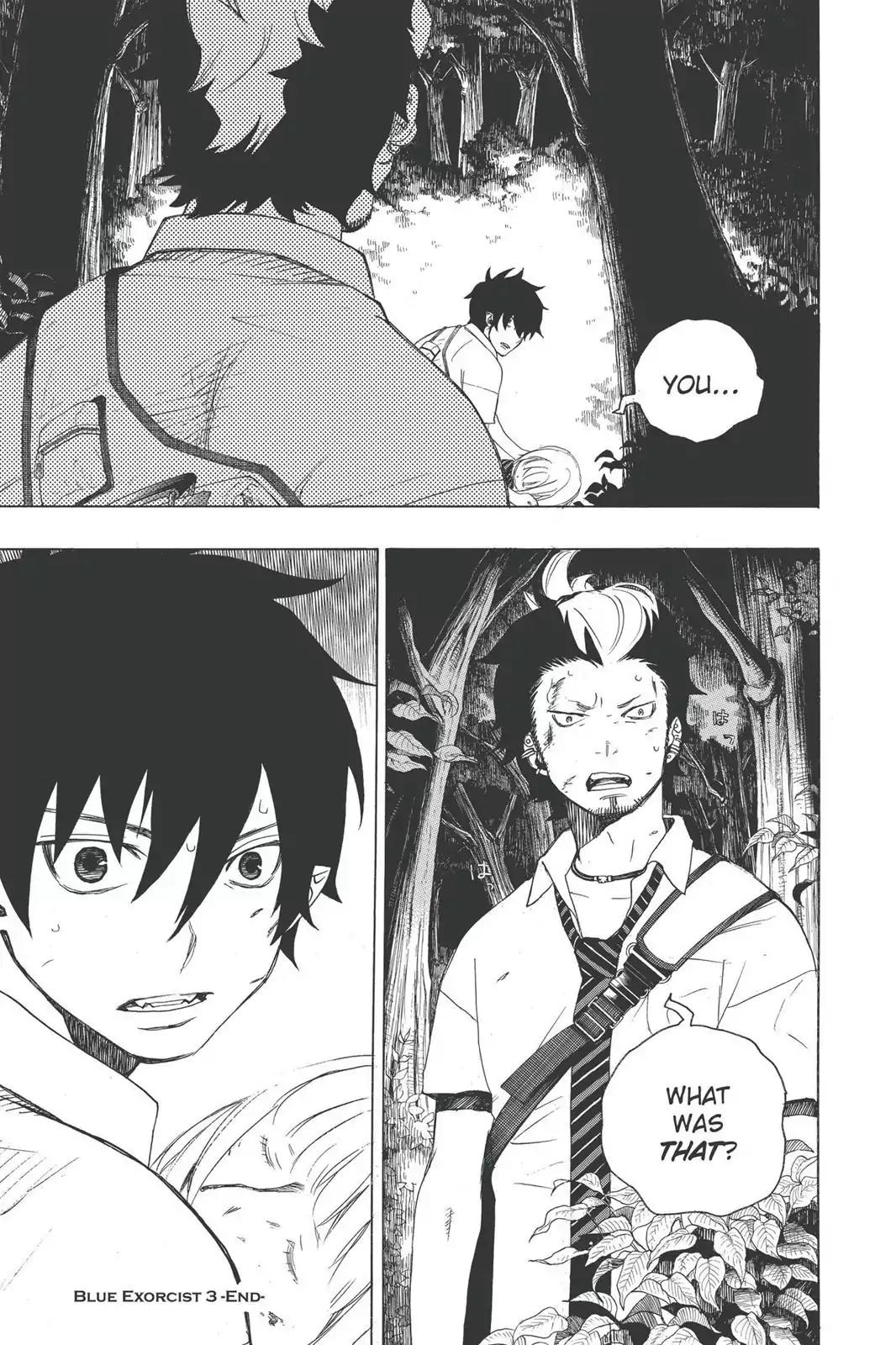 Ao no Exorcist Chapter 11 page 45 - Chapter 11: Fun Camp