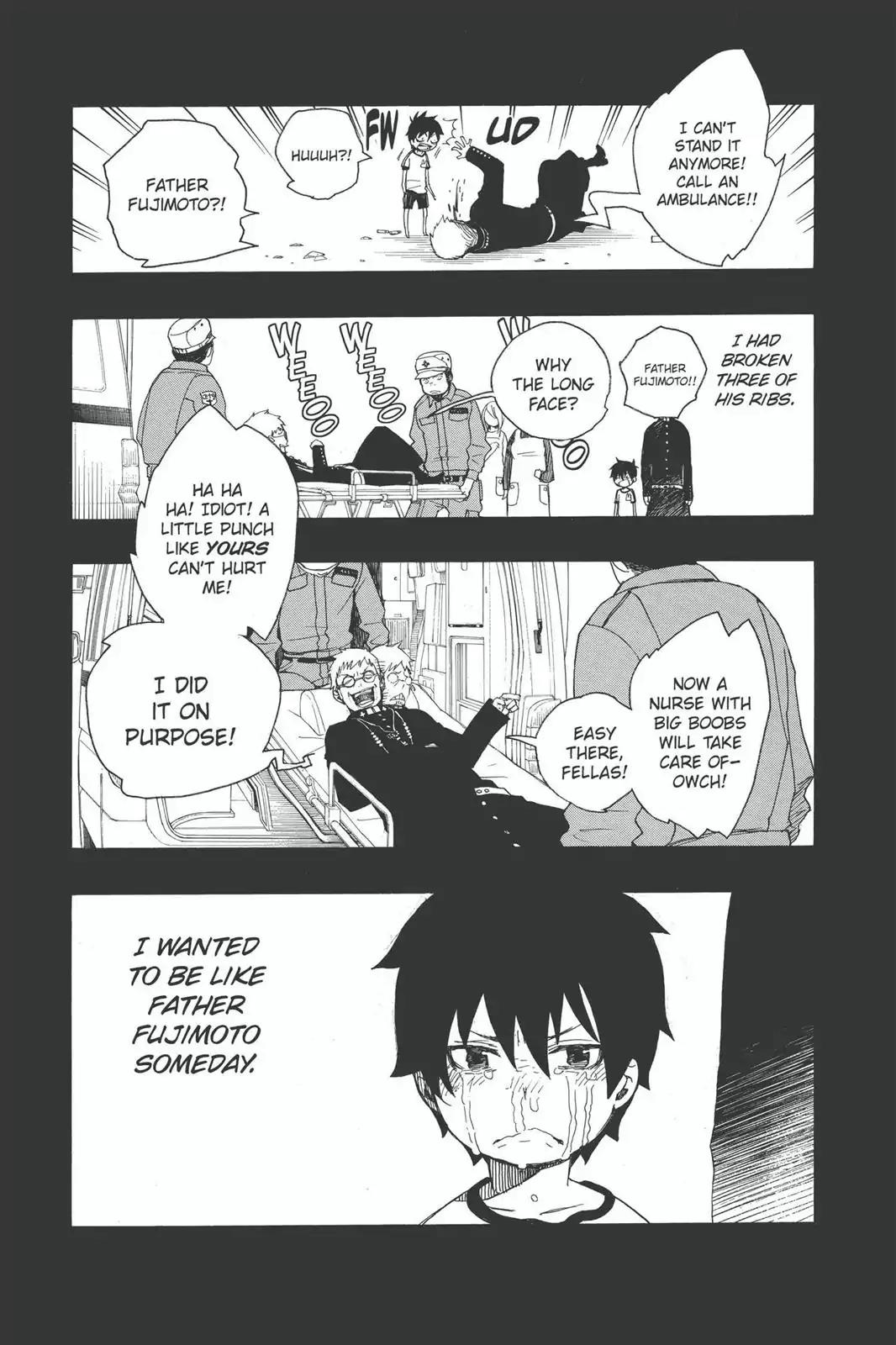 Ao no Exorcist Chapter 11 page 7 - Chapter 11: Fun Camp