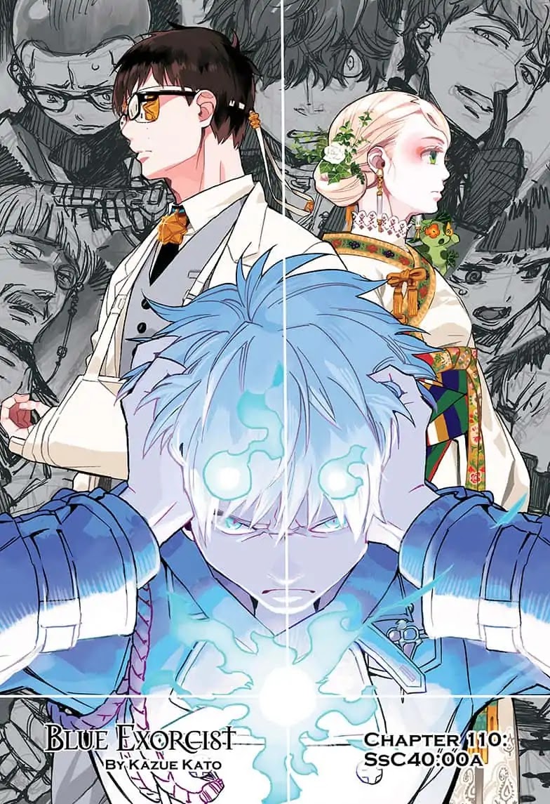 Ao no Exorcist Chapter 110 page 1 - Chapter 110: SsC40:00A
