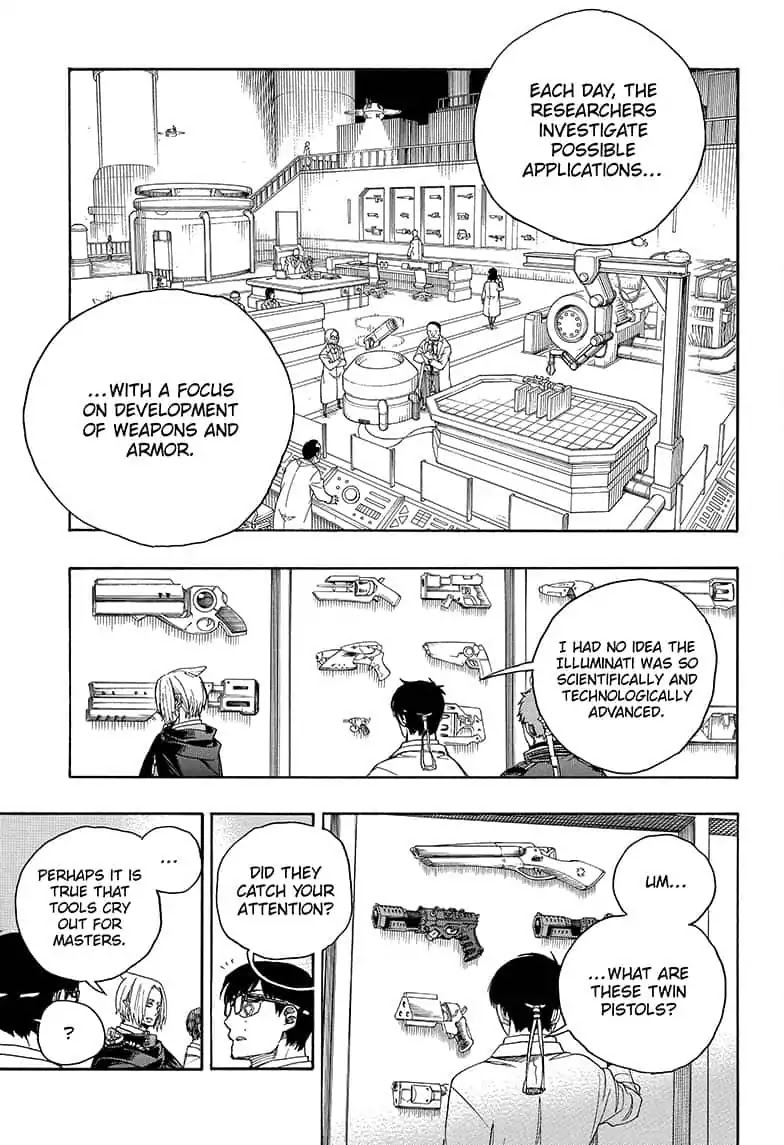 Ao no Exorcist Chapter 110 page 11 - Chapter 110: SsC40:00A